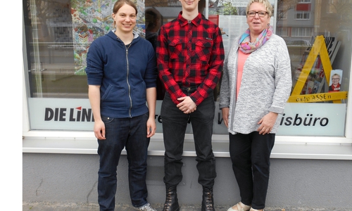 Das sind die Direktkandidaten für die Niedersächsische Landtagswahl: Anne Schäfer, Hannes Kirchhoff und Ursula Weisser-Roelle. Foto: Werner Flügel