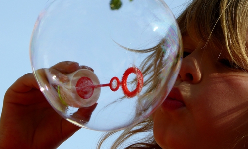 Natürlich dürfen Seifenblasen nicht fehlen. Symbolfoto: Pixabay