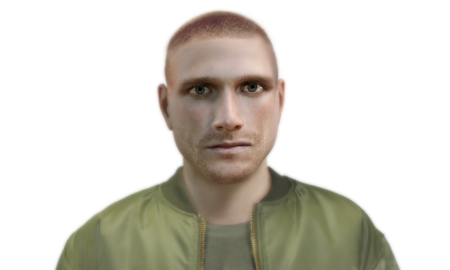 Mit diesem Foto sucht die Polizei nach einem Tatverdächtigen im Prostituierten-Mord in Peine. Foto: Polizei