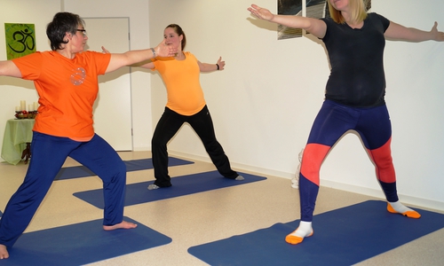 Yoga im Schwefelbad. Foto: Klinikum Wolfsburg 