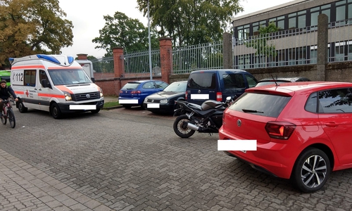 Der Unfallort heute morgen. Foto: Werner Heise