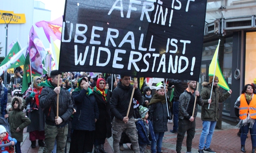 Die Forderung der Demonstranten war laut und deutlich zu verstehen. Fotos/Video: Sandra Zecchino
