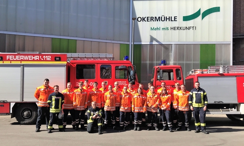 Die neu ausgebildeten Hilfskräfte.
Foto: Freiwillige Feuerwehr Elm-Asse
