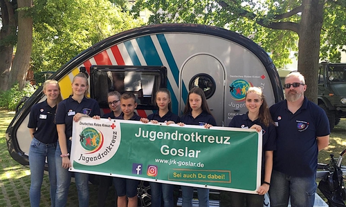 Die teilnehmenden Jugendrotkreuzler und Betreuer. Foto: JRK Goslar