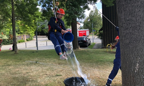 Die Ortsrally stellte die Teilnehmer vor einige Herausforderungen. Fotos: Feuerwehr Wendessen