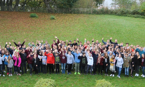 Die Konfirmanden aus Peine beim Camp in Plön. Foto: Kirchenkreis Peine