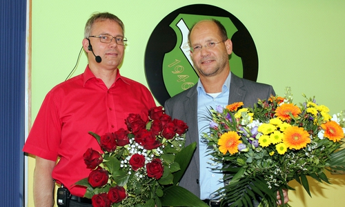 Michael Waßmann (rechts) ist neuer SPD-Bürgermeisterkandidat für die Samtgemeinde Elm-Asse. Foto: SPD-Kreisverband Elm-Asse