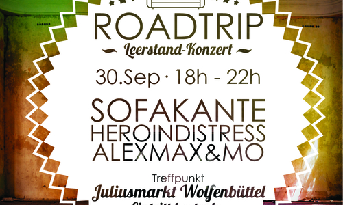 Musikalischer Roadtrip durch die Stadt Wolfenbüttel mit regionalen Bands. Foto: Stadtjugendpflege