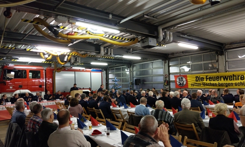Bei der Feuerwehr Vorsfelde  standen einige Beförderungen und Auszeichnungen an. Die Freiwillige Feuerwehr blickt auf ein erfolgreiches Jahr zurück. Foto: FFW Vorsfelde