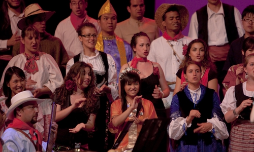 Weltjugendchor gastiert in Wolfenbüttel. Foto: Marianna Grimont Namurimage