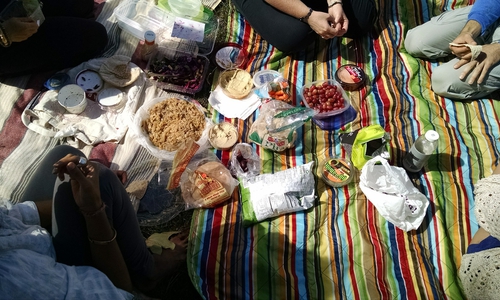 Picknicken und dabei Radio hören. Foto: pixabay
