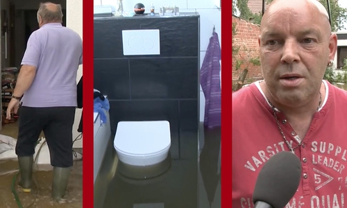 In Dorstadt hat das Hochwasser besonders schlimm zugeschlagen. Video: aktuell24(BM)