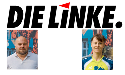 Nadja Frick und Florian Röpke treten aus der Partei Die Linke aus. Dies teilte die Partei in einer Presseerklärung mit. Fotos: Ralph-Fischer-Design/Die Linke 