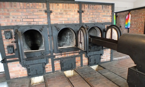 Verbrennungsofen im KZ Buchenwald. Foto: Achim Klaffehn