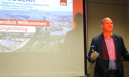 Ortsvorsteher Martin Mahnkopf will Vienenburg optimal für die Zukunft aufstellen. Foto: Frederick Becker