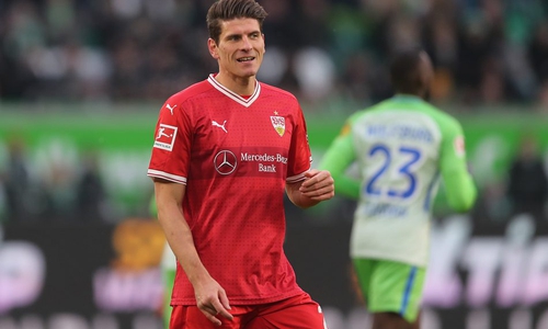 Gomez hatte Grund zum Lachen. Foto: Agentur Hübner
