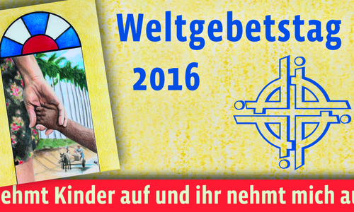 Banner zum Weltgebetstag 2016. Foto: Privat
