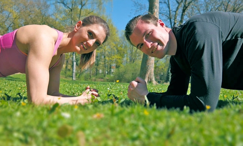 Joana Sell und Florian Brand wollen Wolfenbüttel fit machen. Foto: Privat