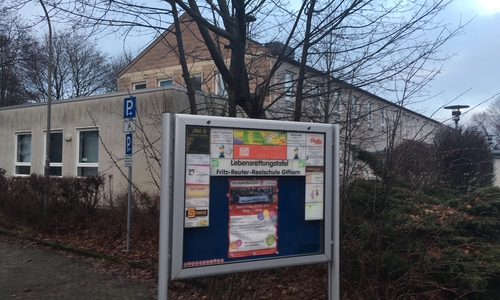 An der Fritz-Reuter-Realschule hat es einen Corona-Fall gegeben. Archivbild