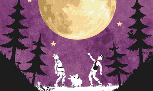 "Der Mond - Ein Märchen unter Sternen" wird derzeit im Planetarium gezeigt. Foto: Planetarium Wolfsburg