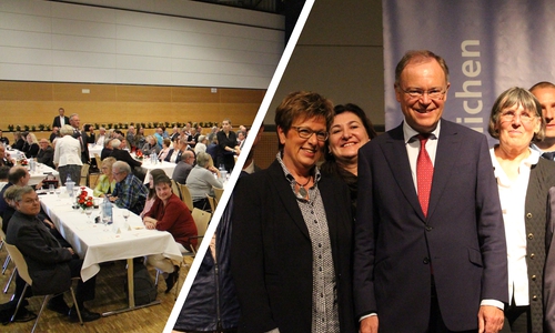 Ein gut gefüllte Lindenhalle zum Tag der Ehrenamtlichen. Mit dabei: Ministerpräsident Stephan Weil. Fotos: Nick Wenkel