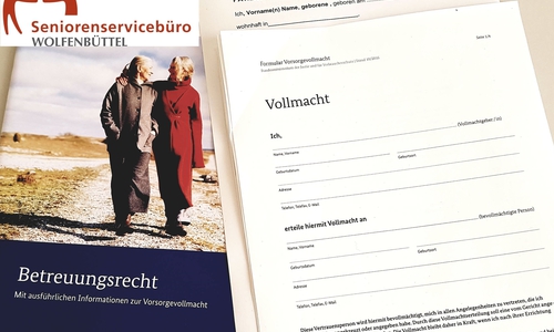 Seniorenservicebüro lädt zum Thema Vorsorgevollmacht ein.  Quelle: Stadt Wolfenbüttel