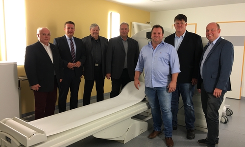 Im Bild von links nach rechts: Wolfgang Gürtler, Ingolf Senking, Heinz Dieter Eßmann, Frank Oesterhelweg, Dirk Marske, Wolfgang Ulrich und Holger Bormann. Foto: privat