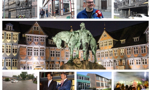 Starkregen und Brandkatastrophen, aber auch politische und kulturelle Highlights - aus dem zweiten Quartal 2017 wird einiges im Gedächtnis haften bleiben. Fotos/Videos: Archiv
