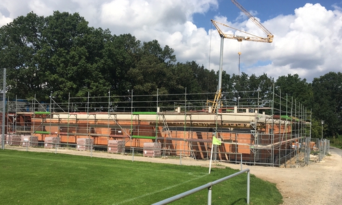 Das neue Funktionsgebäude in Barnstorf. Fotos: Stadt Wolfsburg