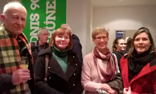 v.l. Wolfgang Busch, Angela Bösselmann, Gisela Busch, Ulrike Siemens
