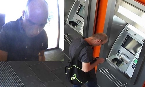 Wer kann Hinweise zu dem Bankkarten-Dieb geben?
 Foto: Polizei