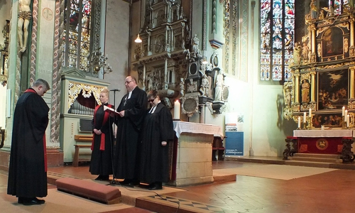 Einführungsgottesdienst in der Kirche St. Stephani, Georg-Calixt-GemeindeFoto: Achim Klaffehn