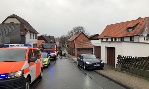In Goslar brannte eine Altpapiertonne. Foto: Feuerweher Goslar 