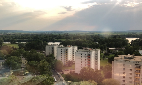 Schöner Blick, gutes Essen. Die Etage 15 hatte Besuch von den regionalKulinarisch.de-Testessern. Foto: Marc Angerstein