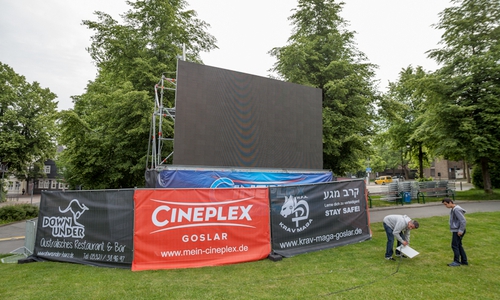Auch in diesem Jahr wird es wieder ein Public Viewing geben. Foto: Archiv