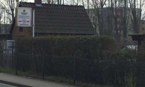  Kleingärtner sind informiert. 