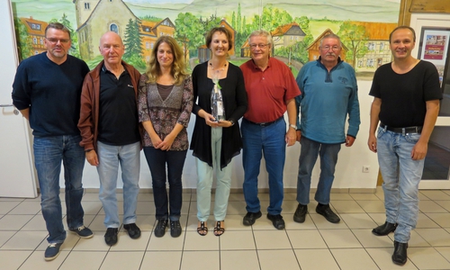 Matthias Wagner, Stellvertretender Ortsbürgermeister Horst Neubauer, neue Protokollführerin Katja Wagener, Alexandra Krohn, Ortsbürgermeister Jürgen Lingelbach, Erich Faber, Helmuth Pahls. Foto: Privat