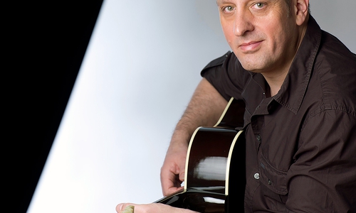 Michael Strauss gibt ein Konzert in der Marienkirche Hornburg. Foto: Privat