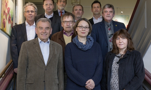 Klaus-Dieter Arndt, Anne-Christine Baller, Ilona Böhm, Peter Eickmann, Michael Wolf, Reinhard Deitmar, Martin Deuter, Wolfgang Mittwollen, Werner Kuby, Torsten Knorr. Nicht abgebildet sind Christian Müller und Peter Müller. Foto: Privat