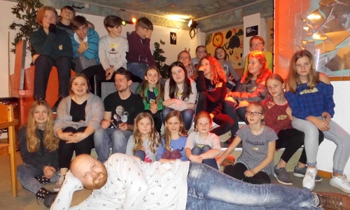Die Teilnehmer der Escape Room Nacht. Fotos: Jugendpflege Vechelde 