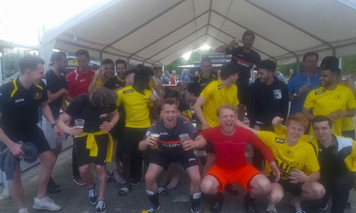 Diese Jungs hatten nach einer anstrengenden Saison richtig Spaß. Foto: privat