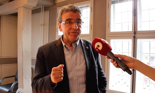 Bürgermeister Thomas Pink gibt im Video-Interview mit regionalWolfenbüttel.de einen Überblick über die Aufgaben des neuen Jahres.