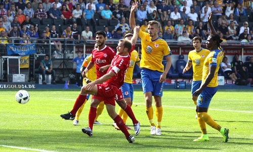 Im Vorjahr ging es in der ersten Runde gegen Würzburg. Foto: Bernhard Grimm