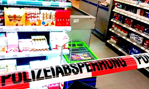 Die Filiale wurde nach der Attacke geschlossen. Symbolfoto: Nick Wenkel/Archiv