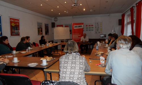 Michael Huffer im Roten Pavillon. Foto: Privat