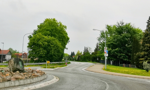 Die Dorfstraße soll ab dem 4. Juli voll Gesperrt werden. Foto: B.I.G. Sassenburg