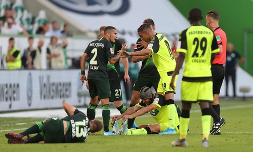 Beide Teams schenkten sich bis zum Abpfiff gegenseitig nichts. Foto: Agentur Hübner