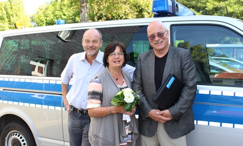 Rainer Oelgeschläger, der neue Leiter der Außenstelle des Weißen Rings in Wolfenbüttel, seine Vorgängerin Sigrid Greiner und der Landesvorsitzende des Weißen Rings Rainer Bruckert. Fotos: Jan Borner