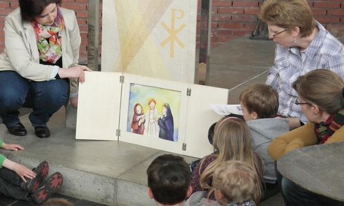 Kindergottesdienst Versöhnungskirche. Foto: Privat
