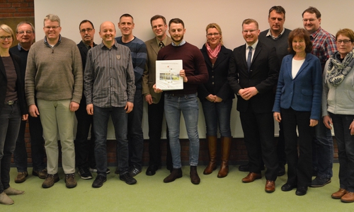 Die Koordinierungsgruppe der Dorfentwicklung Kanal-Fuhse-Region-West geht mit Elan an ihre Aufgabe. Foto: Stadt Peine